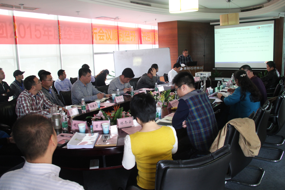 集團(tuán)2014年度工作總結(jié)暨2015年度工作計(jì)劃會議圓滿召開