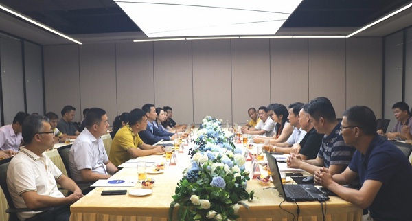 橫崗街道工商聯(lián)（商會）領導、企業(yè)家蒞臨康利城考察