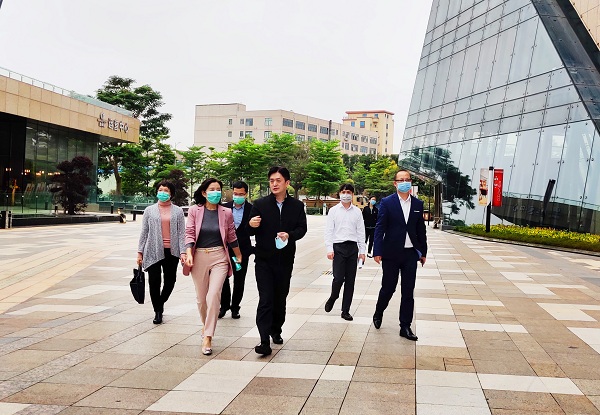 區(qū)科創(chuàng)局領導考察康利城園區(qū)和企業(yè)！